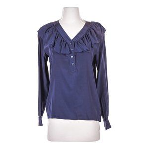 Yves Saint Laurent Rive Gauche Blouses N/A Blue
